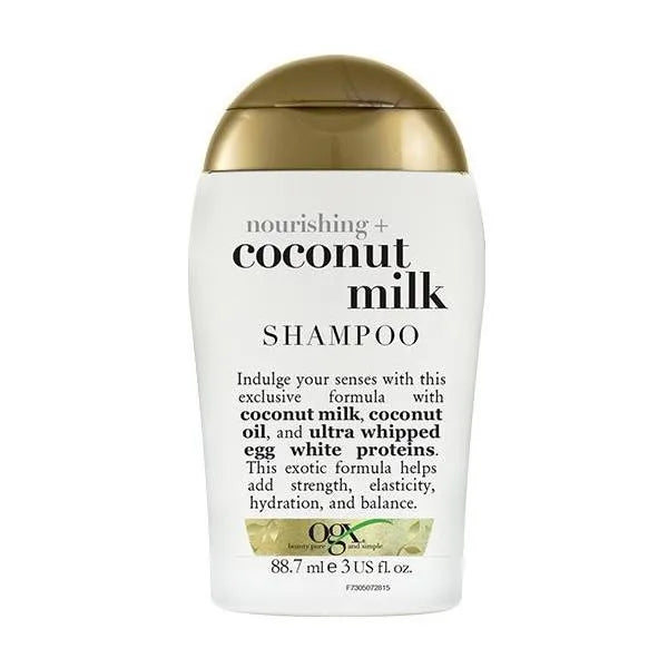 Ogx Coconut Milk Hair Shampoo 385ml - Batty Beauty