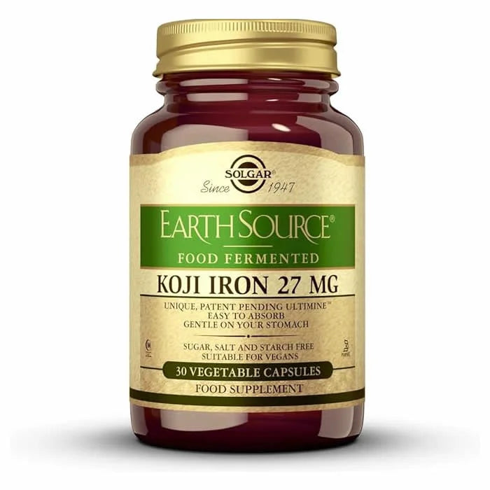 Solgar Koji Fermented Iron 30 Caps