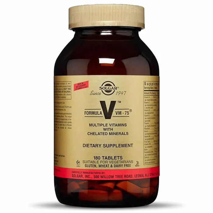 Solgar VM-75 180 Comprimès