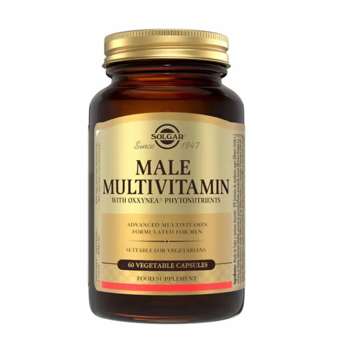 Solgar Male Multivitamin 60 Vegetable Capsules
