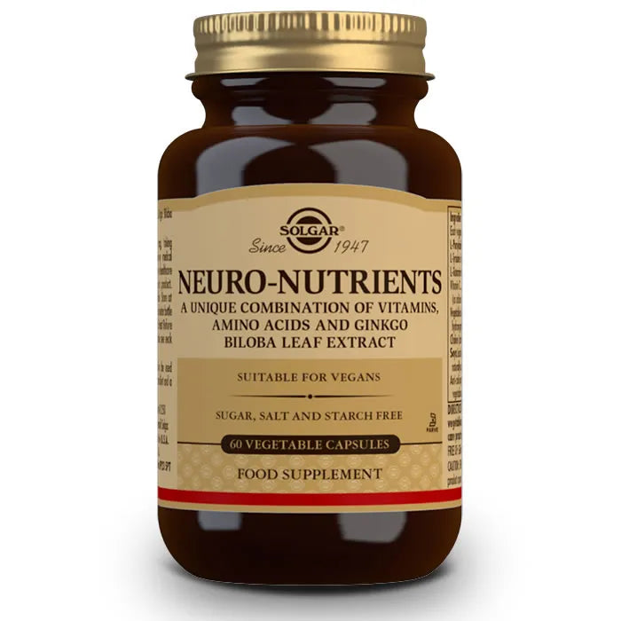 Solgar Neuro Nutriments 60 Gélules