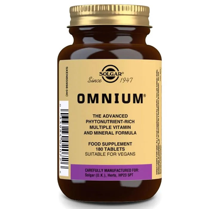 Solgar Omnium 180 Comprimès