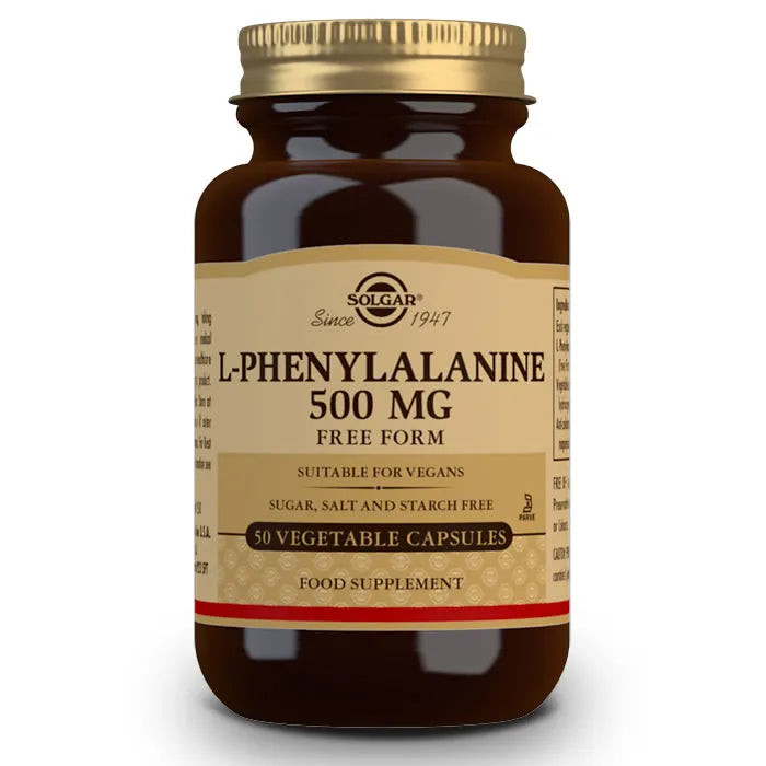 Solgar L-Phénylalanine 500mg 50 Gélules