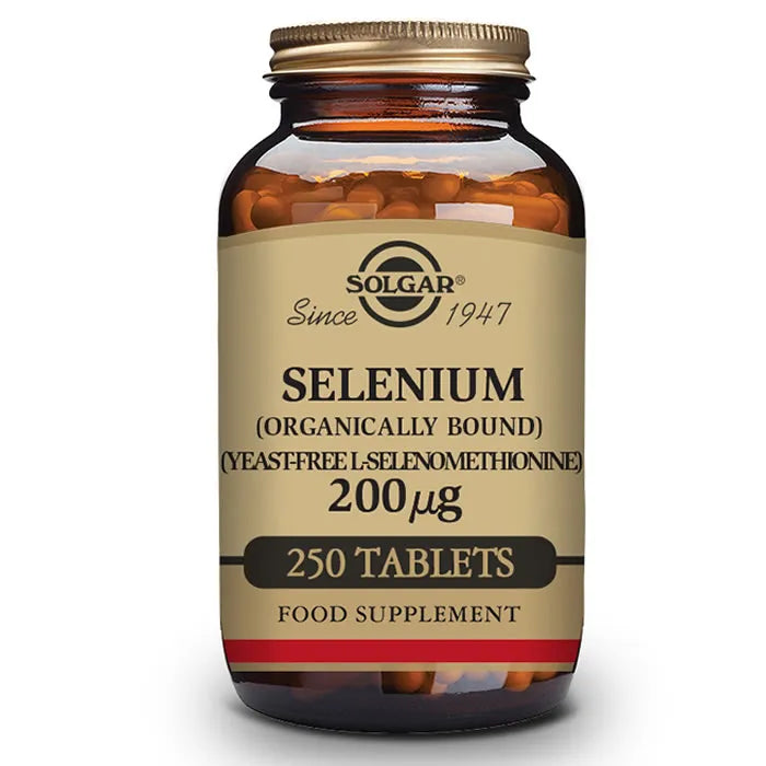Solgar Selenium 200µg 250 Comprimés