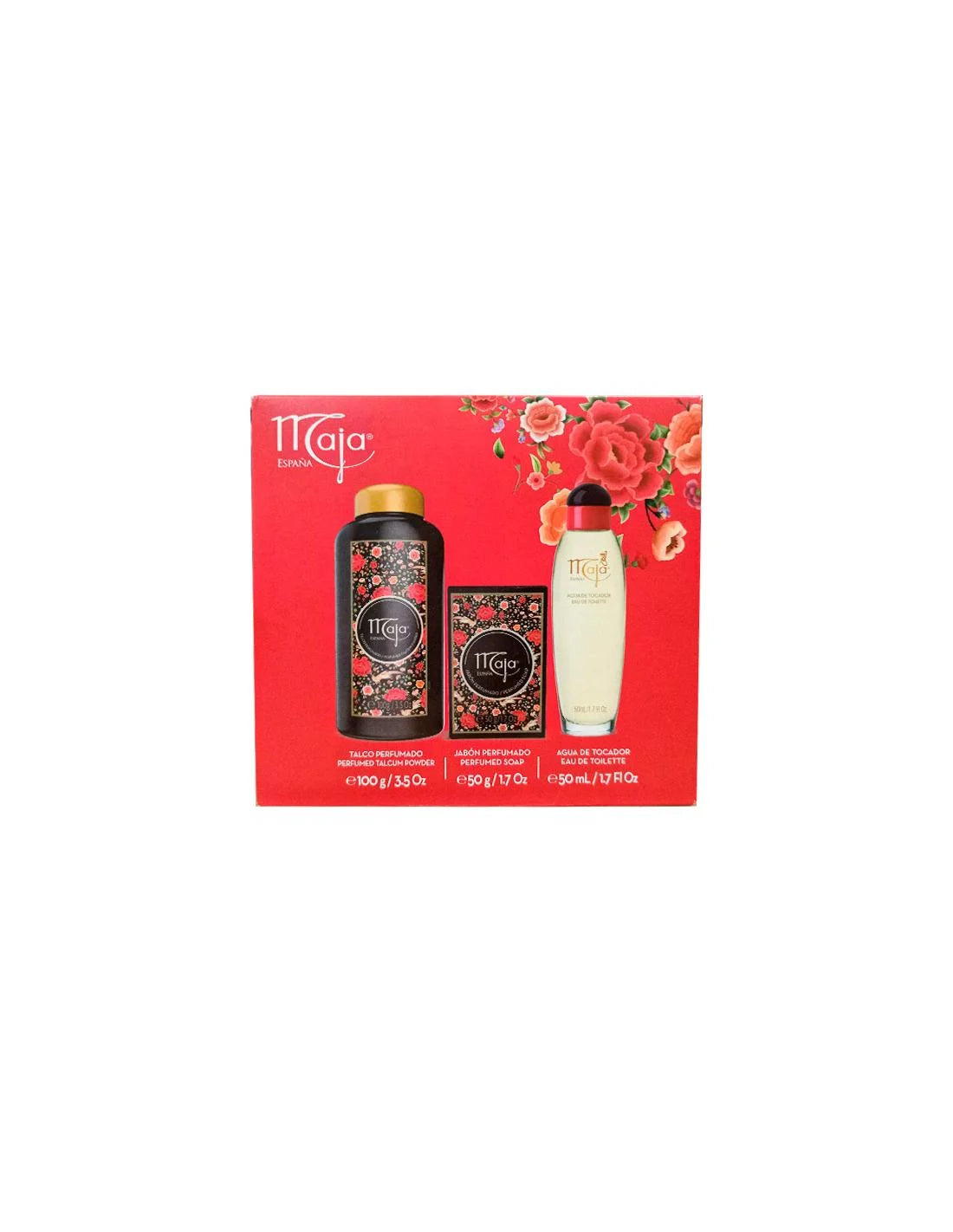 Maja Edt Spray 50ml Talco 100g Jabon 50grsets