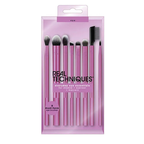 Real Techniques Everyday Eye Essentials Coffret 8 Produits - Batty Beauty