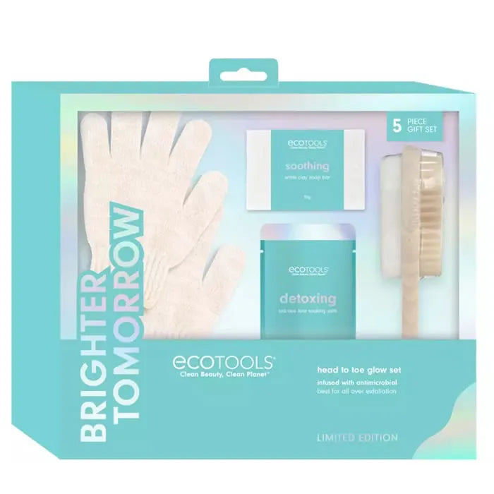 Ecotools Brighter Tomorrow Glow Head to Toe Coffret 4 Produits