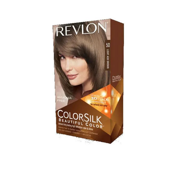 Revlon Colorsilk Sans Amoniaque 50 Light Ash Brown