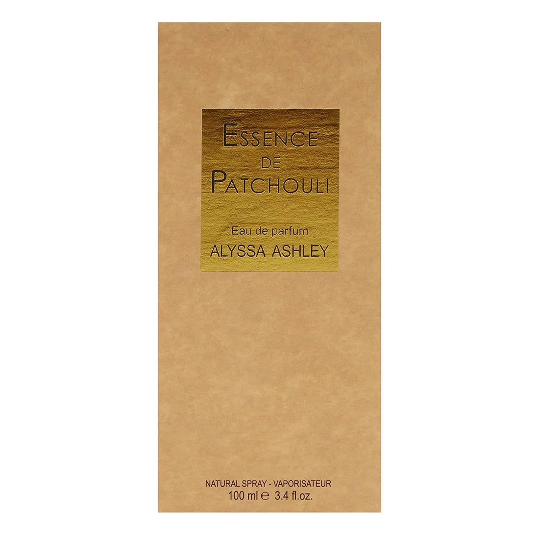 Alyssa Ashley Essence De Patchouli Eau De Parfum Vaporisateur 100ml