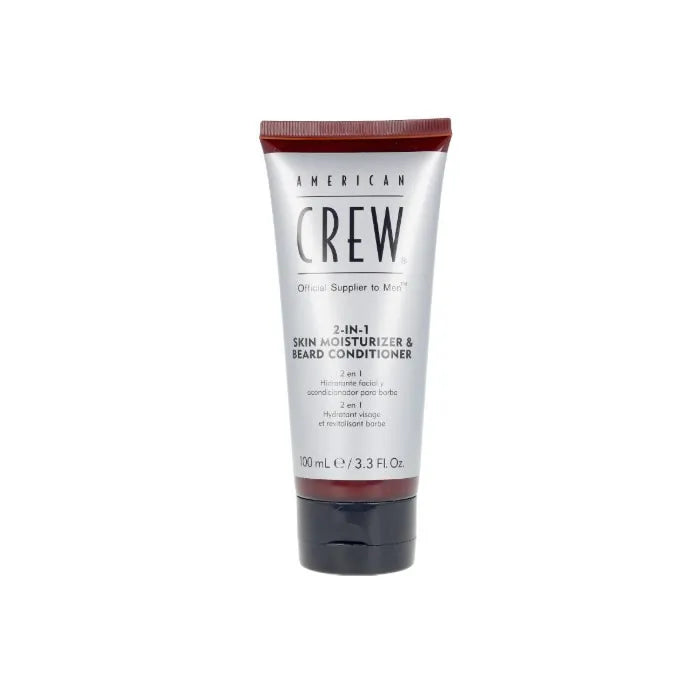 American Crew 2 en 1 Hydratant Pour Le Visage Et Revitalisant Pour Barbe