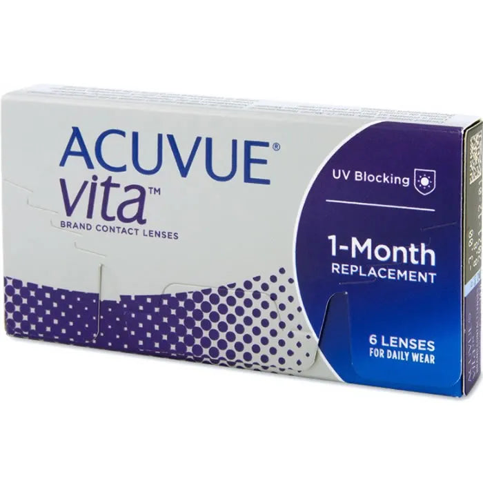 Acuvue Vita Lentilles De Contact Mensuelles -4.50 BC/8.4 6 Unités