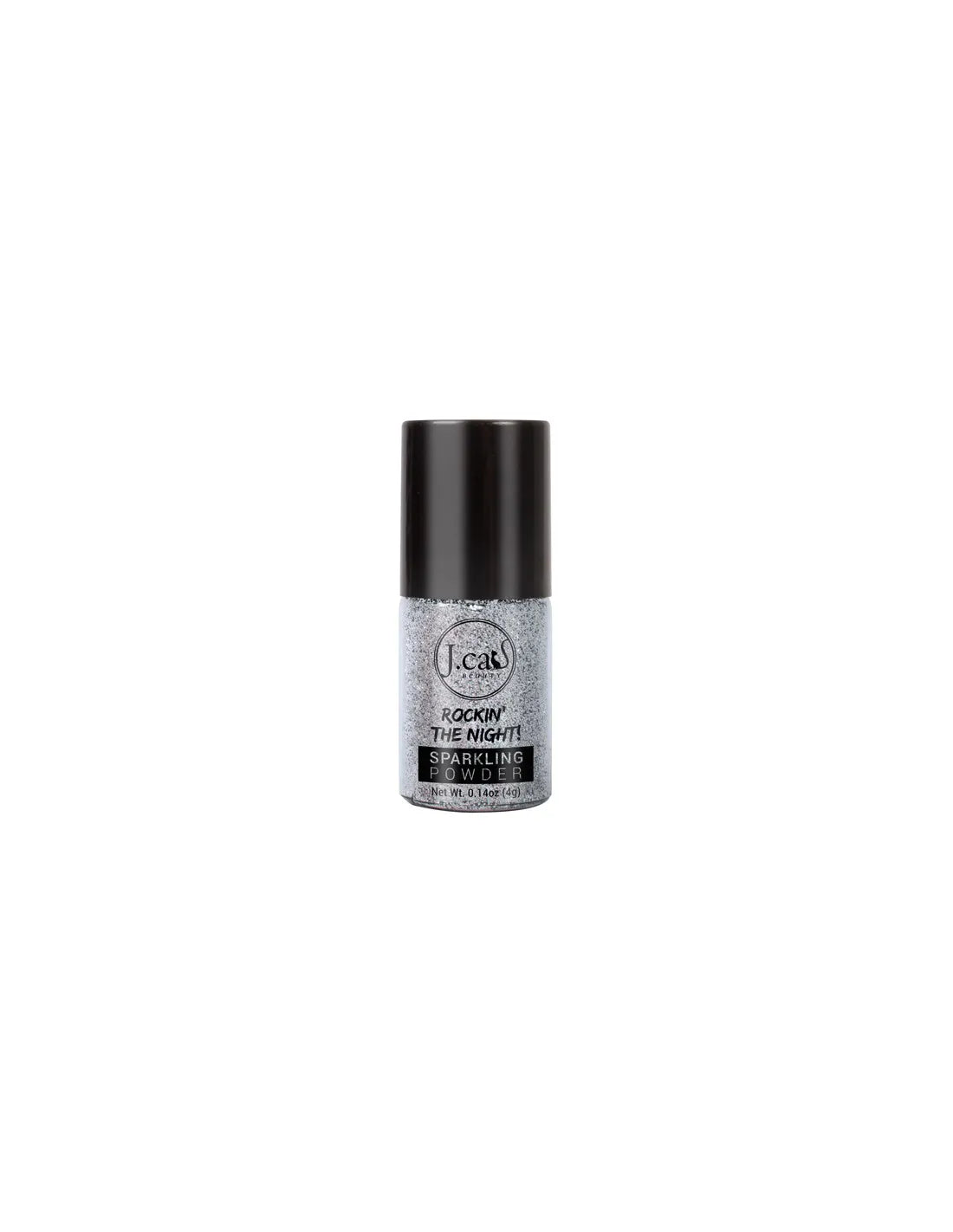J.cat Beauty Jcat Sombra Glit Rockin The Night Silver