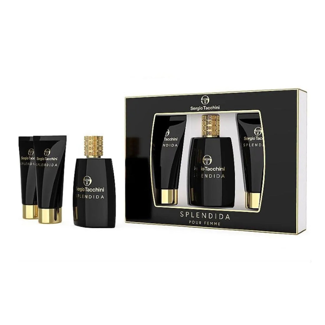 Sergio Tacchini Splendida Pour Femme Eau De Parfum Locion Corporal Perfumada Gel De Baó