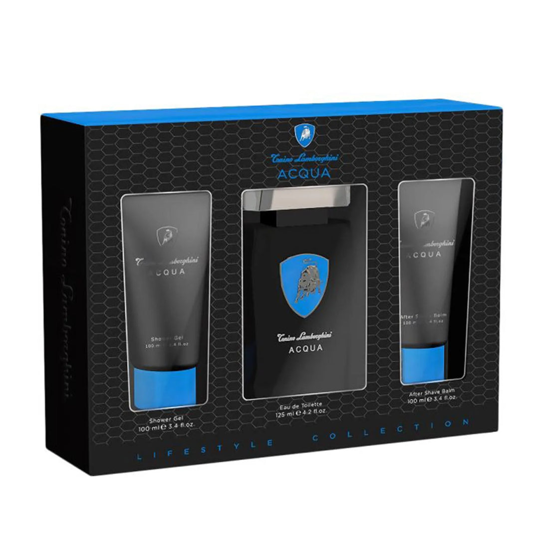 Tonino Lamborghini Acqua Eau De Toilette Gel De Baño Balsamo After Shave
