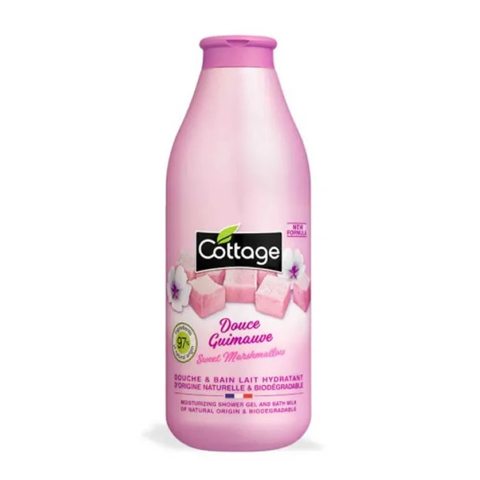 Cottage Douce Guimauve Douche & Bain Lait Hydratant