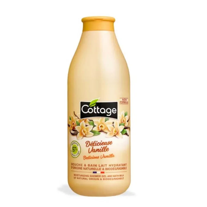 Cottage Delicious Vanilla Douche & Bain Lait Hydratant