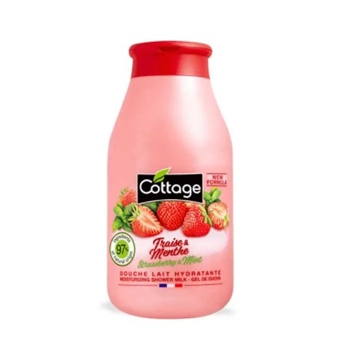 Cottage Fraise & Menthe Moisturizing Shower Gel
