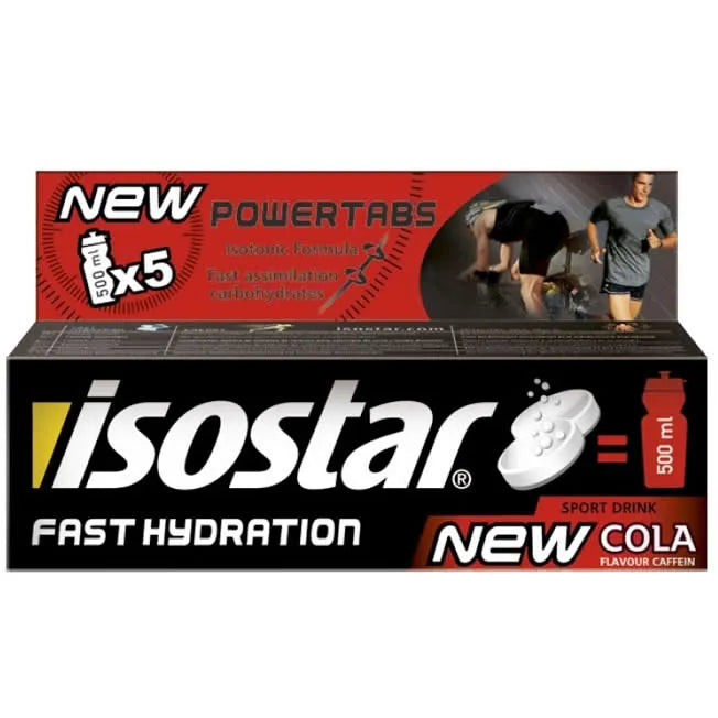 Isostar Powertabs Fast Hydration Cola 10 Comprimés x