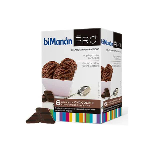 Bimanán Bimanan Pro Glace au Chocolat et Chips