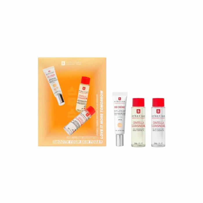 Erborian BB Crème Au Ginseng Nude Spf 20 Coffret 3 Produits