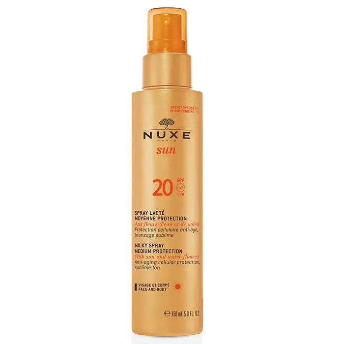 Nuxe Sun Spf20 Lacté Visage et Corps
