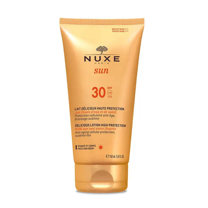 Nuxe Sun Lait Délicieux Visage Et Corps Spf30