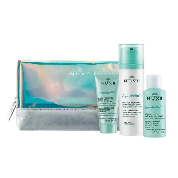 Nuxe Aquabella Lotion Essence Révélatrice De Beauté Coffret 3 Produits