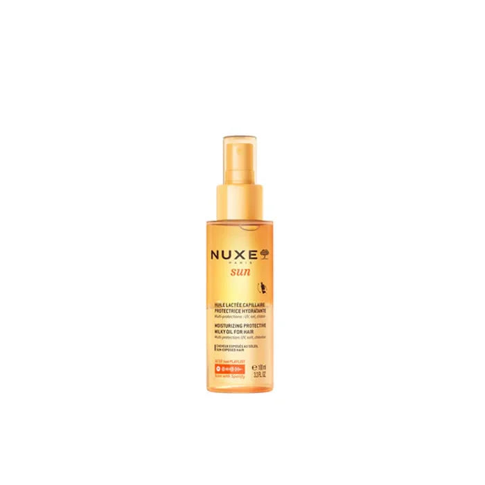 Nuxe Sun Huile Lactée Capillaire Protectrice Hydratante