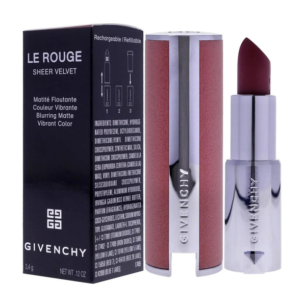 Givenchy Le Rouge Sheer Velvet N 16 Nude Boisé - Batty Beauty