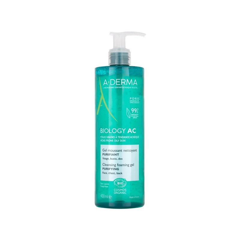 A-Derma Aderma Gel Moussant Purifiant Biology AC