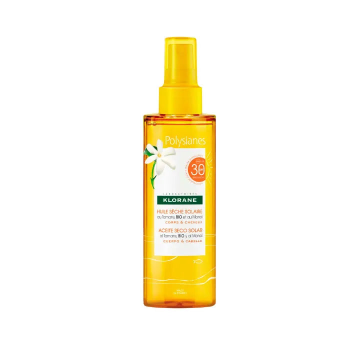 Klorane Polysianes Huile Solaire Spf30