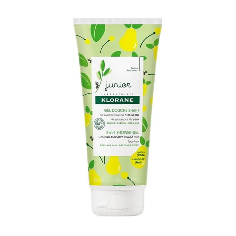 Klorane Gel Douche Junior 2en1 Corps Et Cheveux