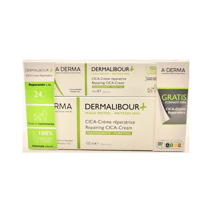 A-derma Dermalibour+ Cica Repair Cream Set 2 Pieces