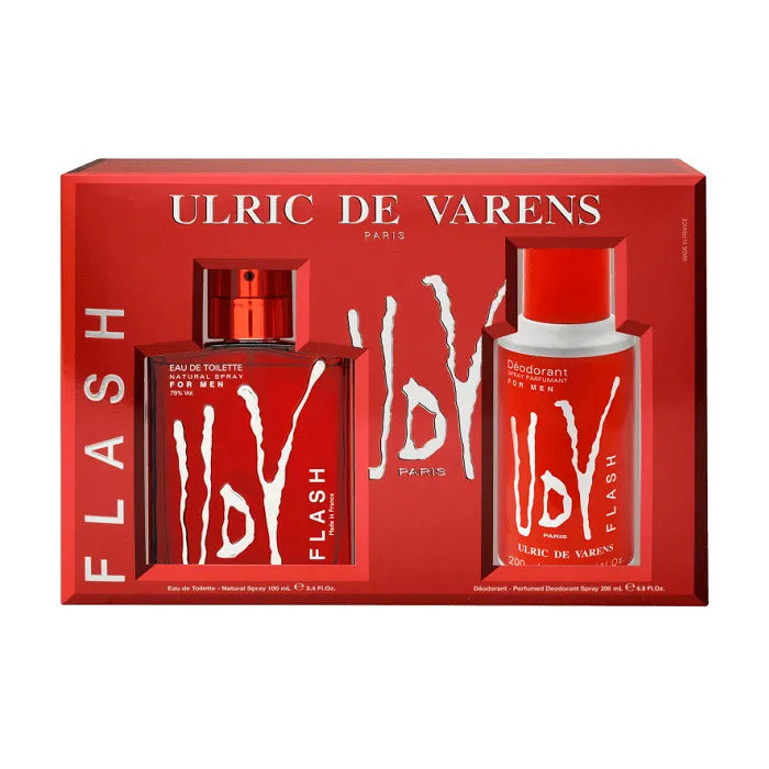 Ulric De Varens Flash Eau De Toilette Coffret 2 Produits