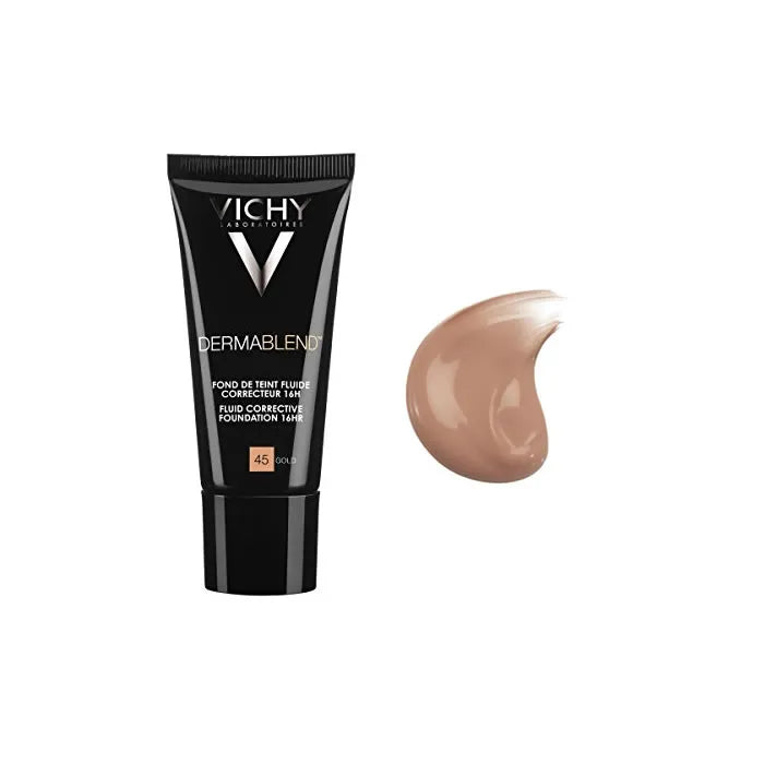 Vichy Dermablend Fond De Teint Correcteur 16h 45 Gold