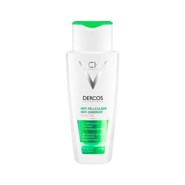 Vichy Dercos Anti Pelliculare Shampooing Cheveux Secs 200ml - Batty Beauty