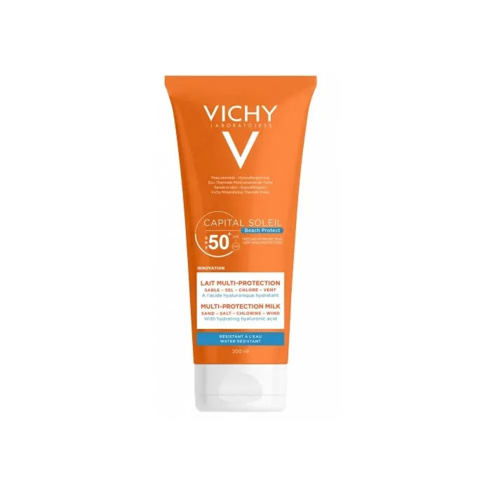 Vichy Capital Soleil Lait Multi Protection Résistant À L'Eau Spf50