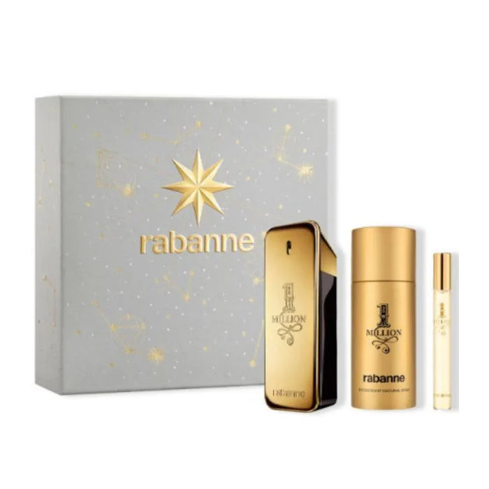 Paco Rabanne Rabanne 1 Million Eau De Toilette Coffret 3 Produits