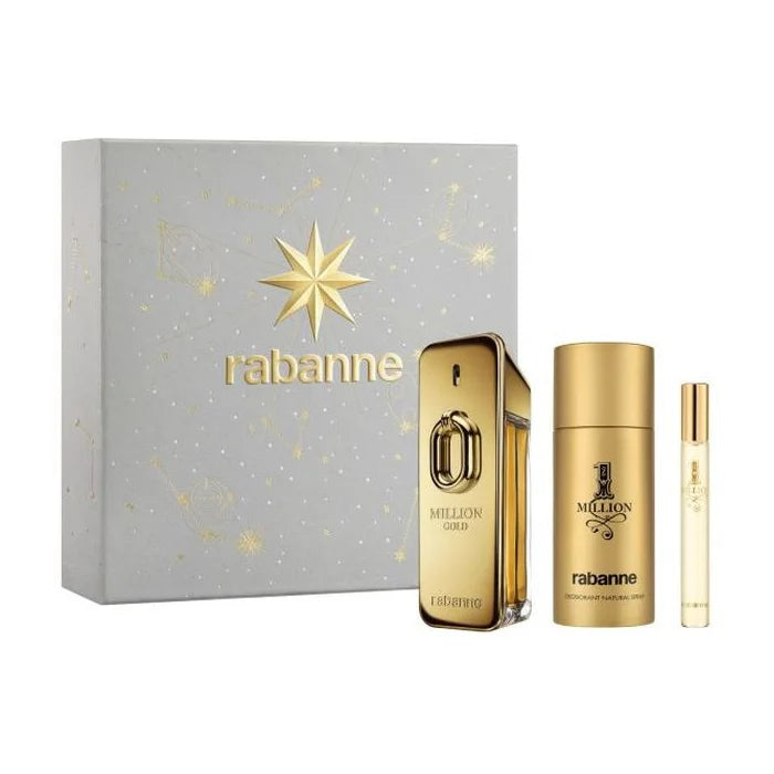 Paco Rabanne Rabanne Million Gold Eau de Parfum Intense Coffret 3 Produits
