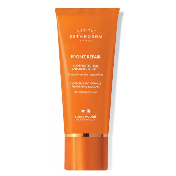 Institut Esthederm Bronz Repair Soin Protecteur Anti Rides Fermeté Soleil Doux Soleil Modéré