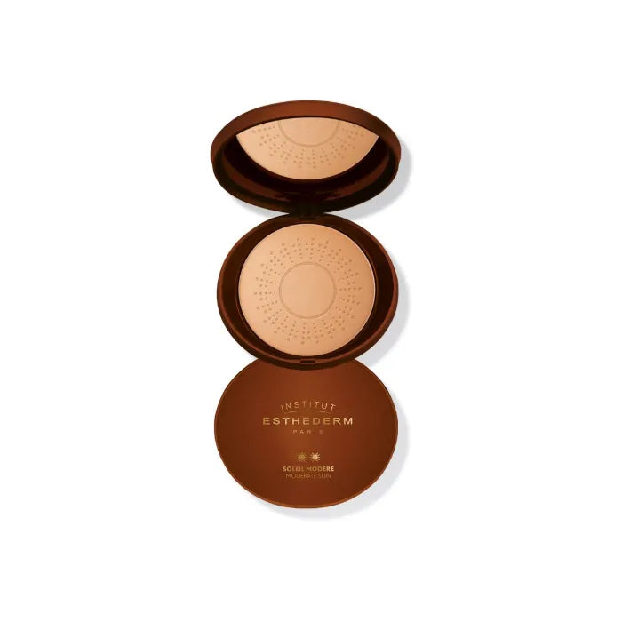 Institut Esthederm Poudre Ensoleillante Protectrice Soleil Moderé