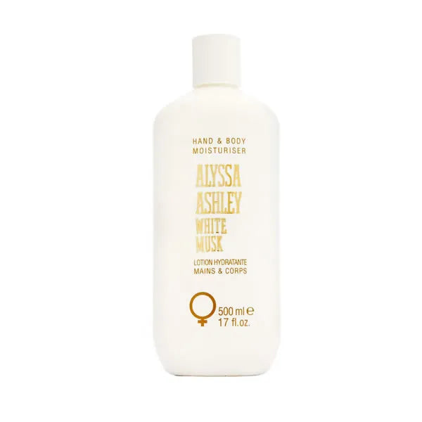 Alyssa Ashley White Musk Lotion Hydratante Mains Et Corps 500ml