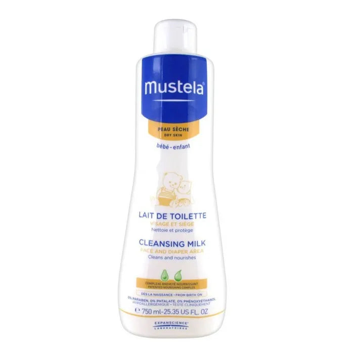 Mustela Lait De Toilette Peau Sèche