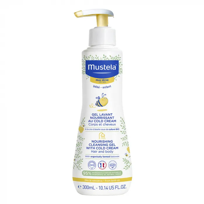 Mustela Gel Lavant Nourrissant Au Cold Cream