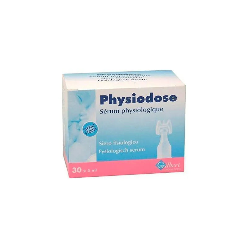 Gilbert Phisiodose Physiologique Sérum 30 unités