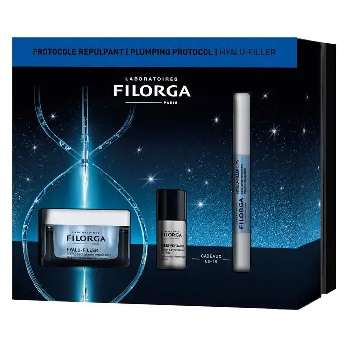 Filorga Hyalu-Filler Hydrating Plumping Cream Coffret 3 Produits