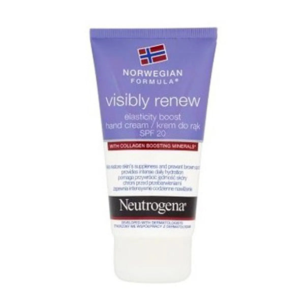 Neutrogena Visibly Renew Elasti-Boost Hand Cream Spf 20 75ml - Batty Beauty