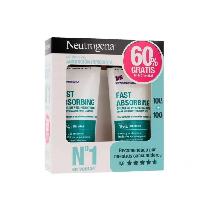 Neutrogena Crème Pour Les Pieds Á Absorption Immédiate
