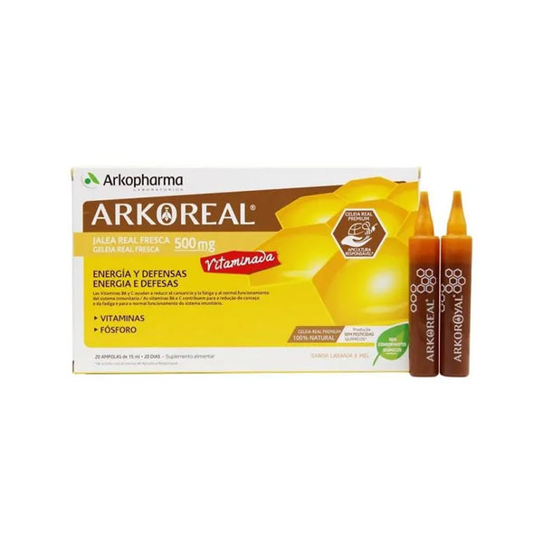 Arkopharma Arkoreal Gelée Royale Vitamine 20 Ampoules - Batty Beauty