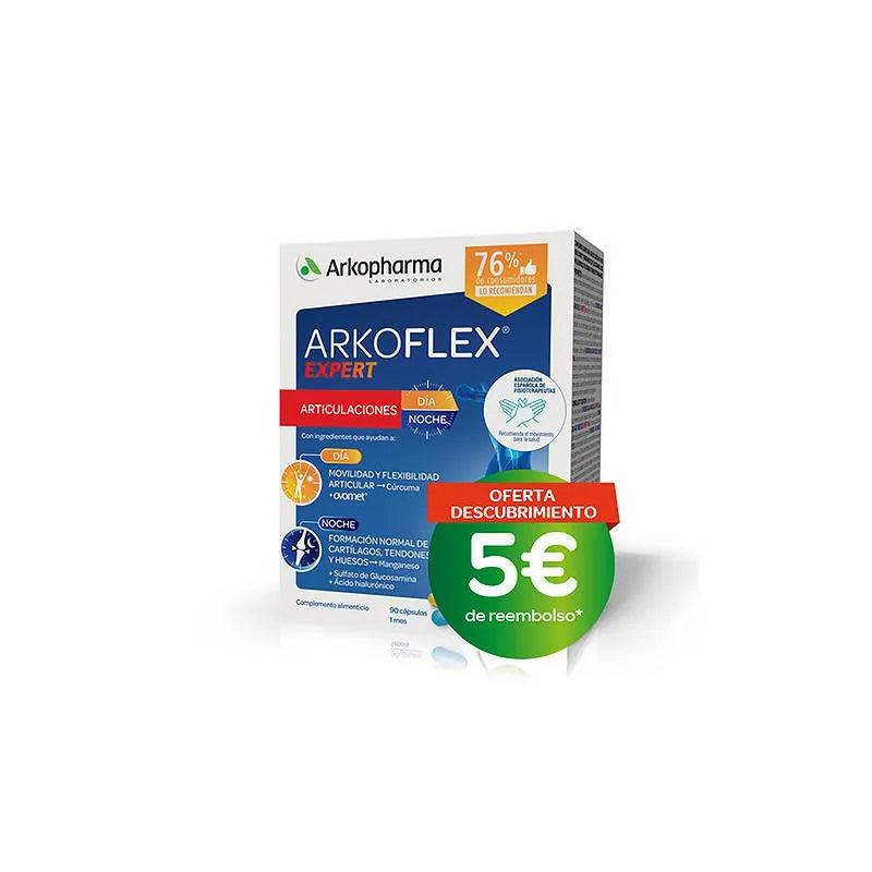 Arkopharma Arkoflex Expert Joints Jour et Nuit 90 Capsules